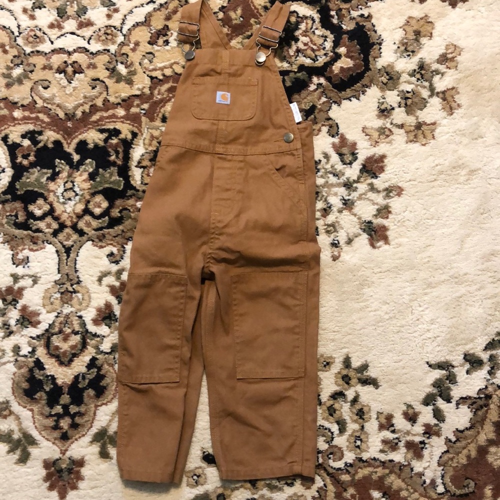 2T boys carhartt overalls